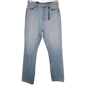 Blank NYC The Cooper Slim Straight Leg Light Wash Denim Jeans 31 New With Tags